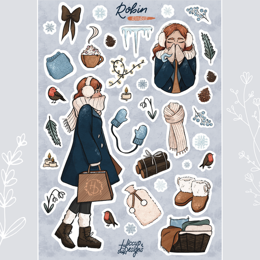 CUSTOM “Robin” Sticker Sheet