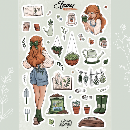 CUSTOM “Eleanor” Sticker Sheet